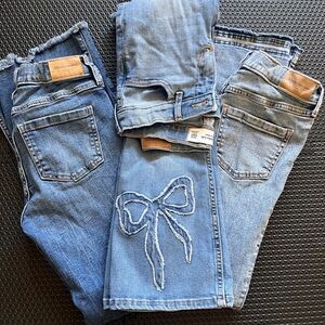 Abercrombie Kids Girls Blue Jeans